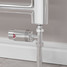 M-TRV-075-ST-CC-CU00 - Exeter Modern TRV Chrome Towel Radiator Valves With Sleeves M-TRV-075-ST-CC-CU00 - Exeter Modern TRV Chrome Towel Radiator Valves With Sleeves